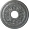 Ekena Millwork Baltimore Ceiling Medallion (Fits Canopies up to 5 1/2"), 15 3/8"OD x 4 1/4"ID x 1 1/2"P, Platinum CM15BAPLS - alternate 1